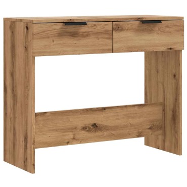 vidaXL Τραπέζι κονσόλας Artisan Oak 90x36x75cm Κατασκευασμένο ξύλο 1 τεμ.