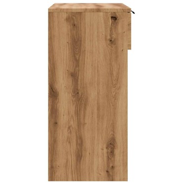 vidaXL Τραπέζι κονσόλας Artisan Oak 90x36x75cm Κατασκευασμένο ξύλο 1 τεμ.
