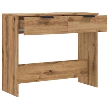 vidaXL Τραπέζι κονσόλας Artisan Oak 90x36x75cm Κατασκευασμένο ξύλο 1 τεμ.