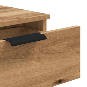 vidaXL Τραπέζι κονσόλας Artisan Oak 90x36x75cm Κατασκευασμένο ξύλο 1 τεμ.