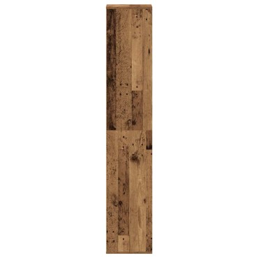 ντουλάπι παπουτσιών vidaXL Παλιό ξύλο 54x34x183cm Κατασκευασμένο ξύλο