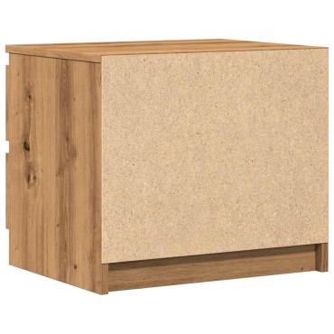 vidaXL Κομοδίνα 2 τεμ. Artisan Oak 50x40x43.5cm Κατασκευασμένο ξύλο