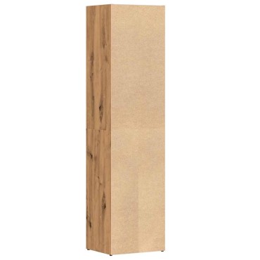 vidaXL Ντουλάπι βιβλίων Artisan Oak 36x30x143cm Κατασκευασμένο ξύλο 1 τεμ.