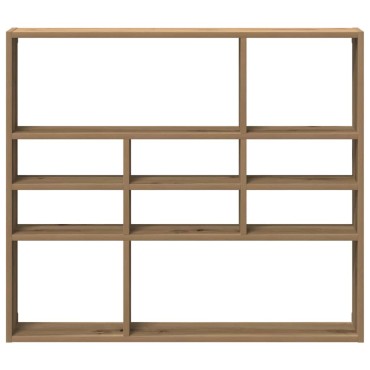 vidaXL Ράφι τοίχου Artisan Oak 90x16x78cm Κατασκευασμένο ξύλο 1 τεμ.