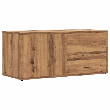 vidaXL Ντουλάπι τηλεόρασης Artisan Oak Κατασκευασμένο ξύλο 80x34x35,5 cm