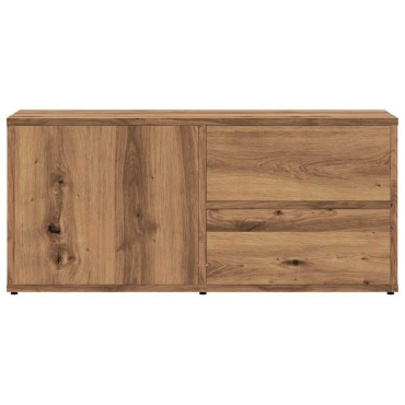 vidaXL Ντουλάπι τηλεόρασης Artisan Oak Κατασκευασμένο ξύλο 80x34x35,5 cm