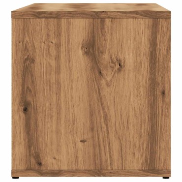 vidaXL Ντουλάπι τηλεόρασης Artisan Oak Κατασκευασμένο ξύλο 80x34x35,5 cm
