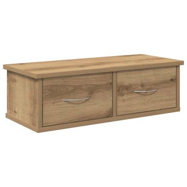 vidaXL Ντουλάπι τοίχου Artisan Oak 60x26x18,5cm Κατασκευασμένο ξύλο 1 τεμ.