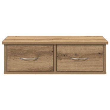 vidaXL Ντουλάπι τοίχου Artisan Oak 60x26x18,5cm Κατασκευασμένο ξύλο 1 τεμ.