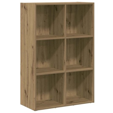vidaXL Ντουλάπι βιβλίου/Σιδερένιο ντουλάπι Artisan Oak 66x30x98cm 1 τεμ.