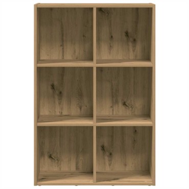 vidaXL Ντουλάπι βιβλίου/Σιδερένιο ντουλάπι Artisan Oak 66x30x98cm 1 τεμ.