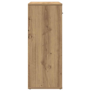 vidaXL Sideboard Artisan Oak 60x30x75cm Κατασκευασμένο ξύλο 1 τεμ.