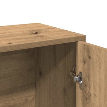 vidaXL Sideboard Artisan Oak 60x30x75cm Κατασκευασμένο ξύλο 1 τεμ.