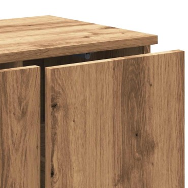 ντουλάπι τηλεόρασης vidaXL Artisan Oak 80x34x30cm Κατασκευασμένο ξύλο