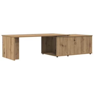 vidaXL Τραπεζάκι σαλονιού Artisan Oak 150x50x35cm Κατασκευασμένο ξύλο 1 τεμ.