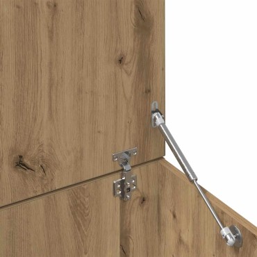 vidaXL Τραπεζάκι σαλονιού Artisan Oak 150x50x35cm Κατασκευασμένο ξύλο 1 τεμ.