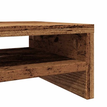 Βάση οθόνης vidaXL Παλιό ξύλο 42x24x13cm Κατασκευασμένο ξύλο