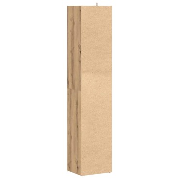 vidaXL Ντουλάπι βιβλίων Artisan Oak 36x30x171cm Κατασκευασμένο ξύλο 1 τεμ.