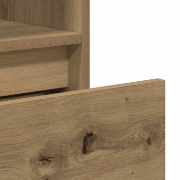 vidaXL Ντουλάπι βιβλίων Artisan Oak 36x30x171cm Κατασκευασμένο ξύλο 1 τεμ.
