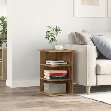 vidaXL Sideboard Artisan Oak 35x35x55cm Ξύλο μηχανής 1 τεμ.