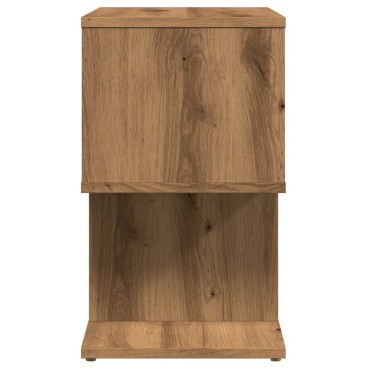 vidaXL Κομοδίνα 2 τεμ. Artisan Oak 50x30x51,5cm Κατασκευασμένο ξύλο