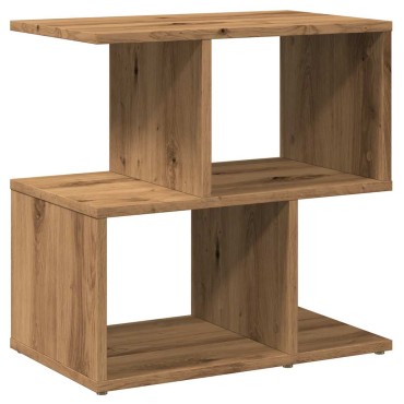 vidaXL Κομοδίνα 2 τεμ. Artisan Oak 50x30x51,5cm Κατασκευασμένο ξύλο