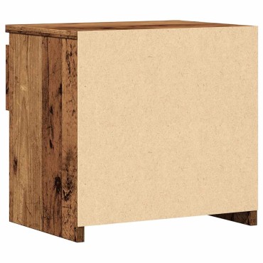 vidaXL Κομοδίνα 2 τεμ. Παλιό ξύλο 40x30x39cm Κατασκευασμένο ξύλο