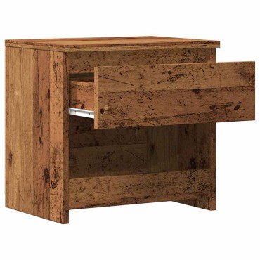 vidaXL Κομοδίνα 2 τεμ. Παλιό ξύλο 40x30x39cm Κατασκευασμένο ξύλο