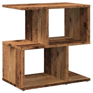 vidaXL Κομοδίνα 2 τεμ. Παλιό ξύλο 50x30x51,5cm Κατασκευασμένο ξύλο