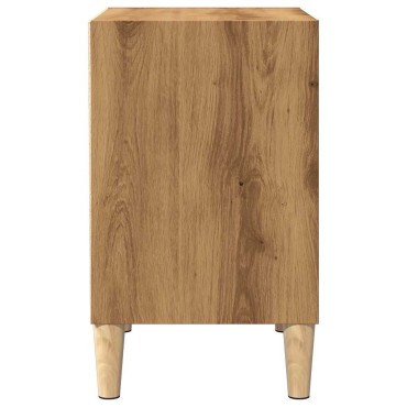 vidaXL Κομοδίνο ντουλάπι Artisan Oak 40x30x50cm Κατασκευασμένο ξύλο 1 τεμ.