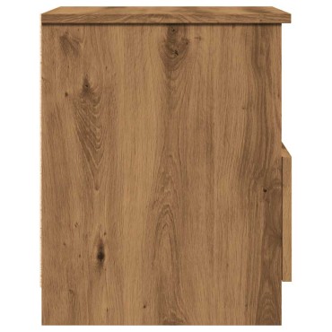 vidaXL Κομοδίνο ντουλάπι Artisan Oak 40x40x50cm Κατασκευασμένο ξύλο 1 τεμ.