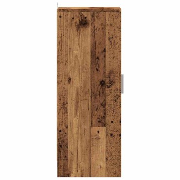 ντουλάπι παπουτσιών vidaXL Παλιό ξύλο 32x35x92cm Κατασκευασμένο ξύλο