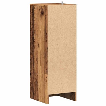 ντουλάπι παπουτσιών vidaXL Παλιό ξύλο 32x35x92cm Κατασκευασμένο ξύλο