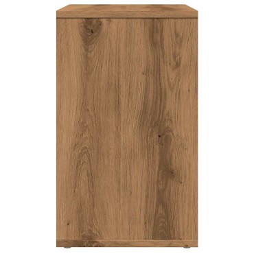 vidaXL Side Table Artisan Oak 50x30x50cm Κατασκευασμένο ξύλο