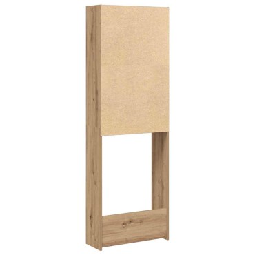 vidaXL Ντουλάπι πλυντηρίου ρούχων Artisan Oak 64x24x190 cm