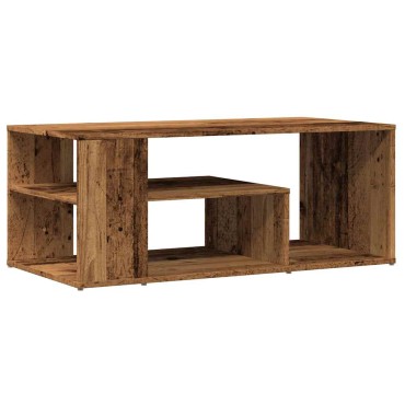 vidaXL Τραπεζάκι σαλονιού Παλιό ξύλο 100x50x40cm Κατασκευασμένο ξύλο 1 τεμ.