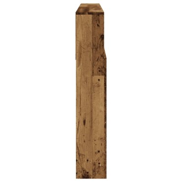vidaXL Ντουλάπι κεφαλάρι Παλιό ξύλο 180x19x103,5cm Ξύλο μηχανής