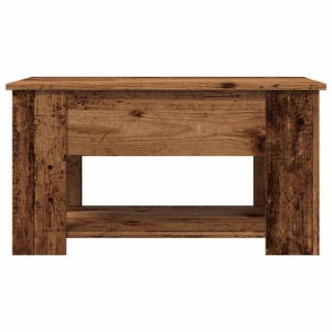 vidaXL Τραπεζάκι σαλονιού Παλιό ξύλο 79x49x41cm Ξύλο μηχανής 1 τεμ.