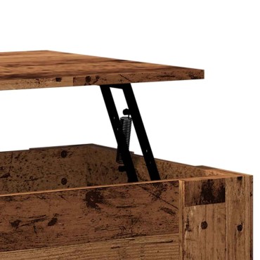 vidaXL Τραπεζάκι σαλονιού Παλιό ξύλο 79x49x41cm Ξύλο μηχανής 1 τεμ.