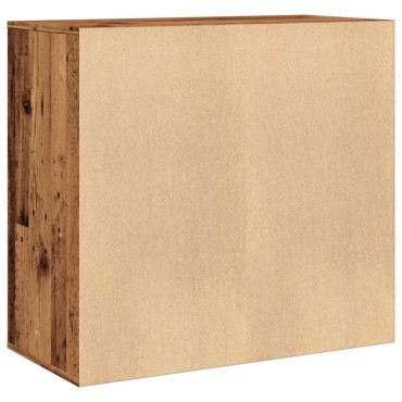 vidaXL Ντουλάπι καλλυντικών Παλιό ξύλο 80x40x75cm Κατασκευασμένο ξύλο 1 τεμ.