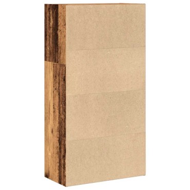vidaXL Βιβλιοθήκη παλαιού ξύλου 60x30x114cm Κατασκευασμένο ξύλο 1 τεμ.