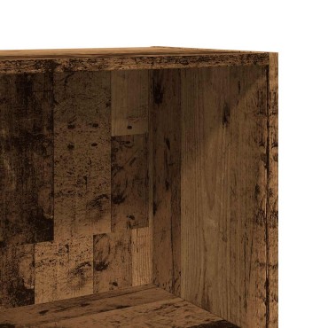 vidaXL Βιβλιοθήκη παλαιού ξύλου 60x30x114cm Κατασκευασμένο ξύλο 1 τεμ.