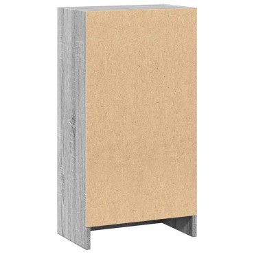 vidaXL Βιβλιοθήκη Γκρι Sonoma 40x24x76cm Ξύλινη κατασκευή 1 τεμ.