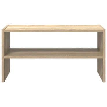 vidaXL Ράφι παπουτσιών στοιβαζόμενο Sonoma Oak 60x30x30,5cm