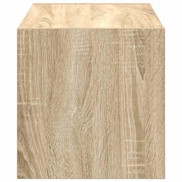 vidaXL Ράφι παπουτσιών στοιβαζόμενο Sonoma Oak 60x30x30,5cm