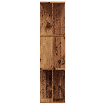 ντουλάπι βιβλίων vidaXL Παλιό ξύλο 80x24x96cm Κατασκευασμένο ξύλο