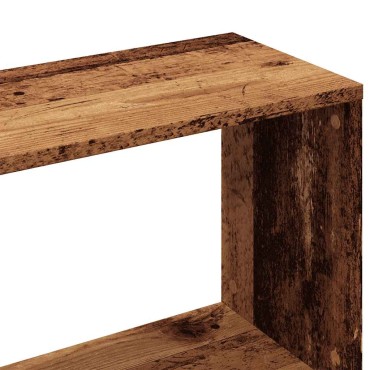 ντουλάπι βιβλίων vidaXL Παλιό ξύλο 80x24x96cm Κατασκευασμένο ξύλο