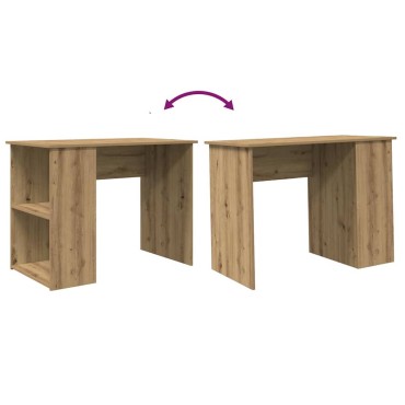 Γραφείο vidaXL Artisan Oak 100x55x75cm Κατασκευασμένο ξύλο 1 τεμ.