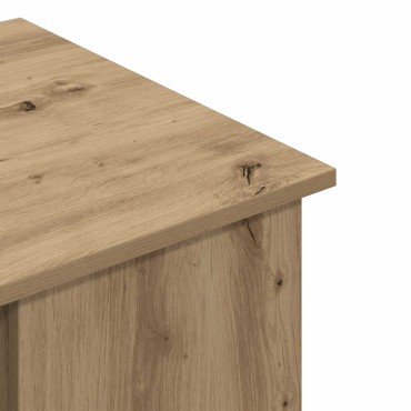 Γραφείο vidaXL Artisan Oak 100x55x75cm Κατασκευασμένο ξύλο 1 τεμ.