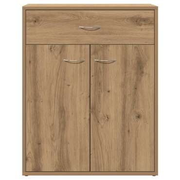 vidaXL Sideboard Artisan Oak 60x30x75cm Κατασκευασμένο ξύλο 1 τεμ.